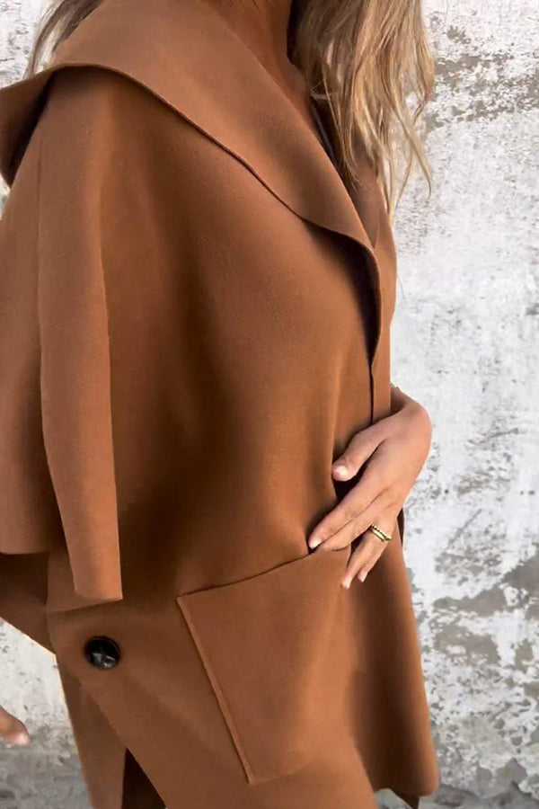 Veste Cape Femme Ouverte sur le Devant - Image 13