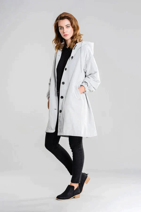 Anorak à Capuche Mi-Long Femme - Image 8