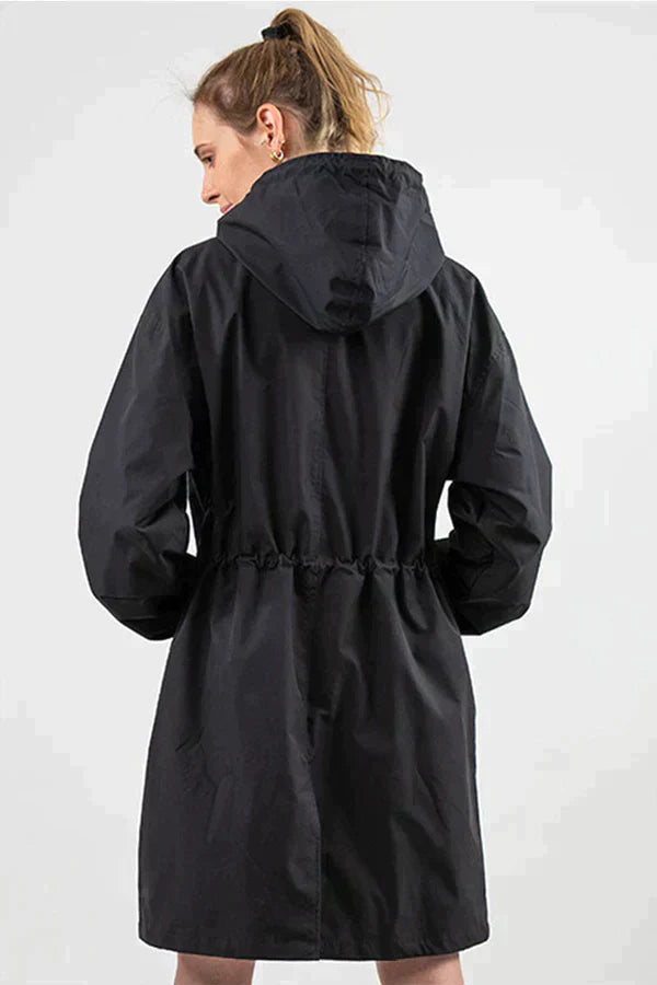 Anorak à Capuche Mi-Long Femme - Image 1
