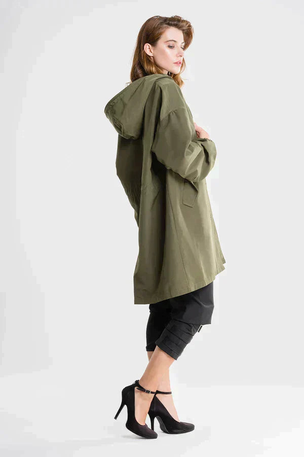 Anorak à Capuche Mi-Long Femme - Image 6