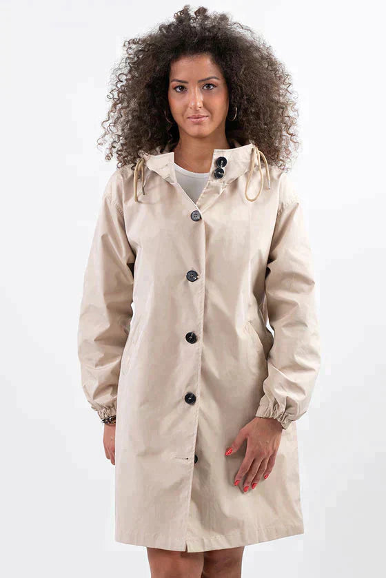 Anorak à Capuche Mi-Long Femme - Image 7