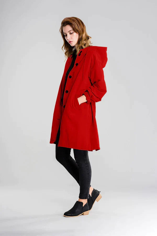 Anorak à Capuche Mi-Long Femme - Image 11