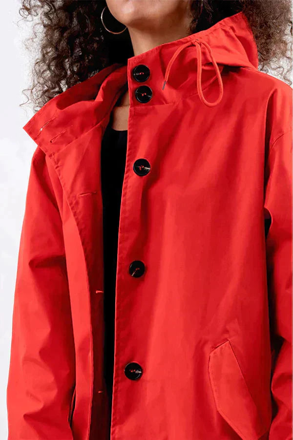 Anorak à Capuche Mi-Long Femme - Image 2