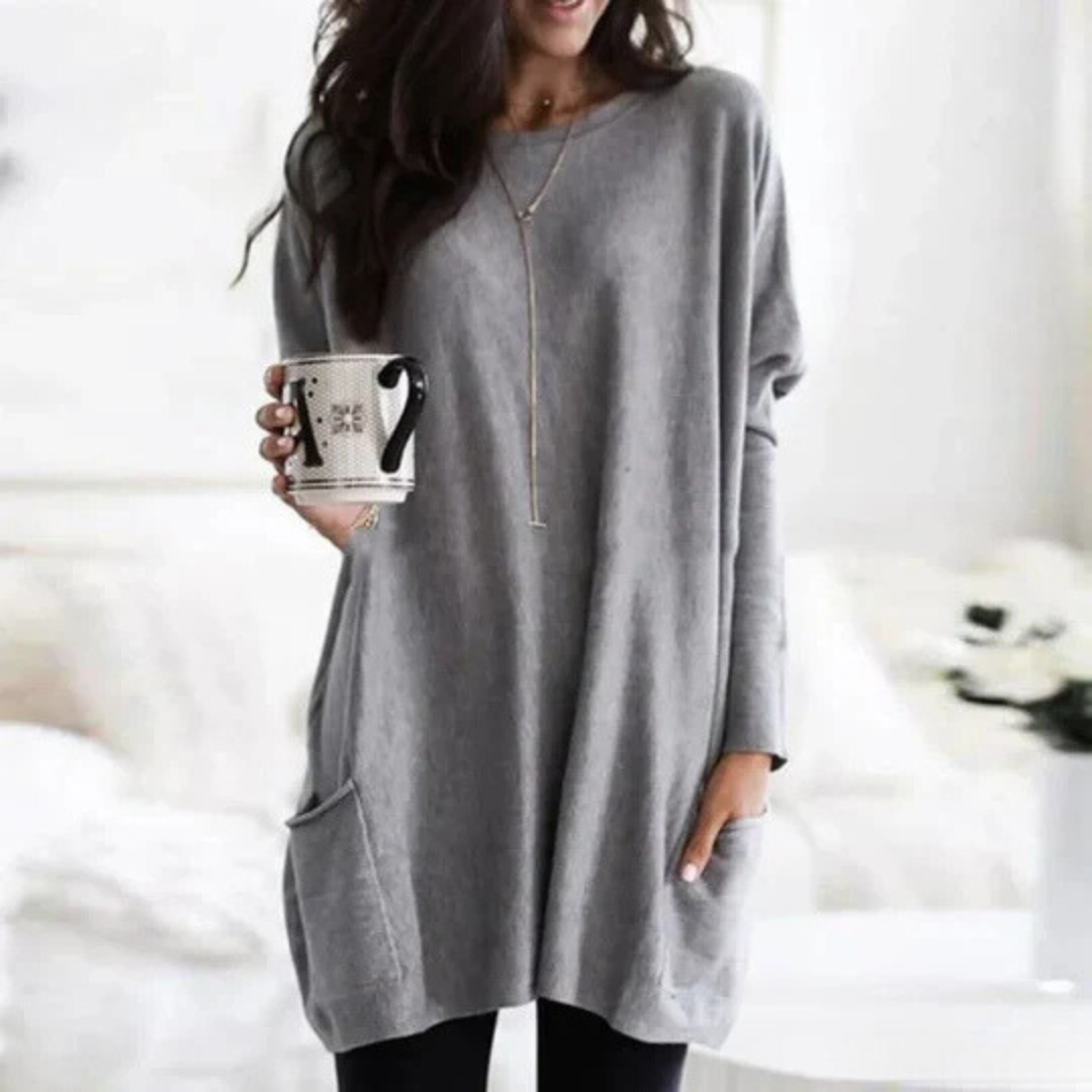 Tunique Femme Oversize Manches Longues - Image 8