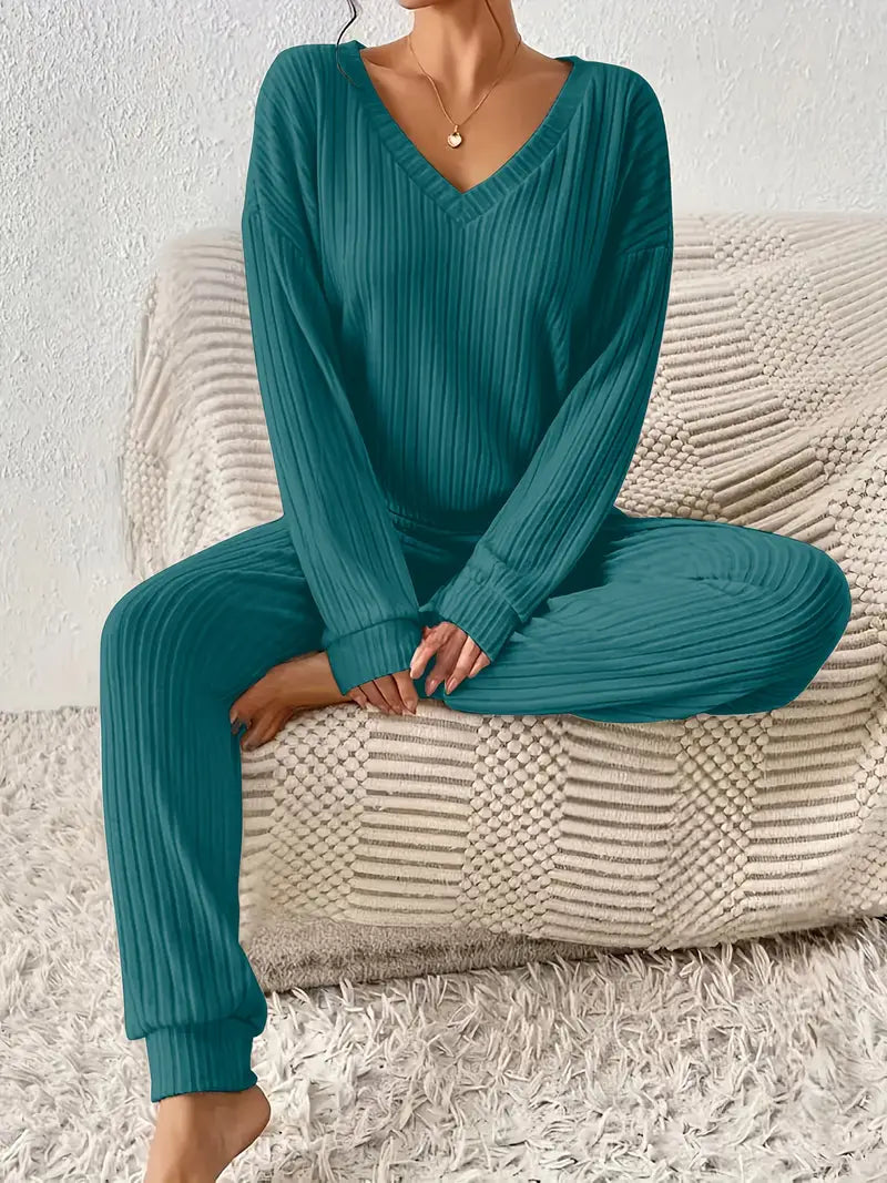 Ensemble d'intérieur pour femme à manches longues - Image 6