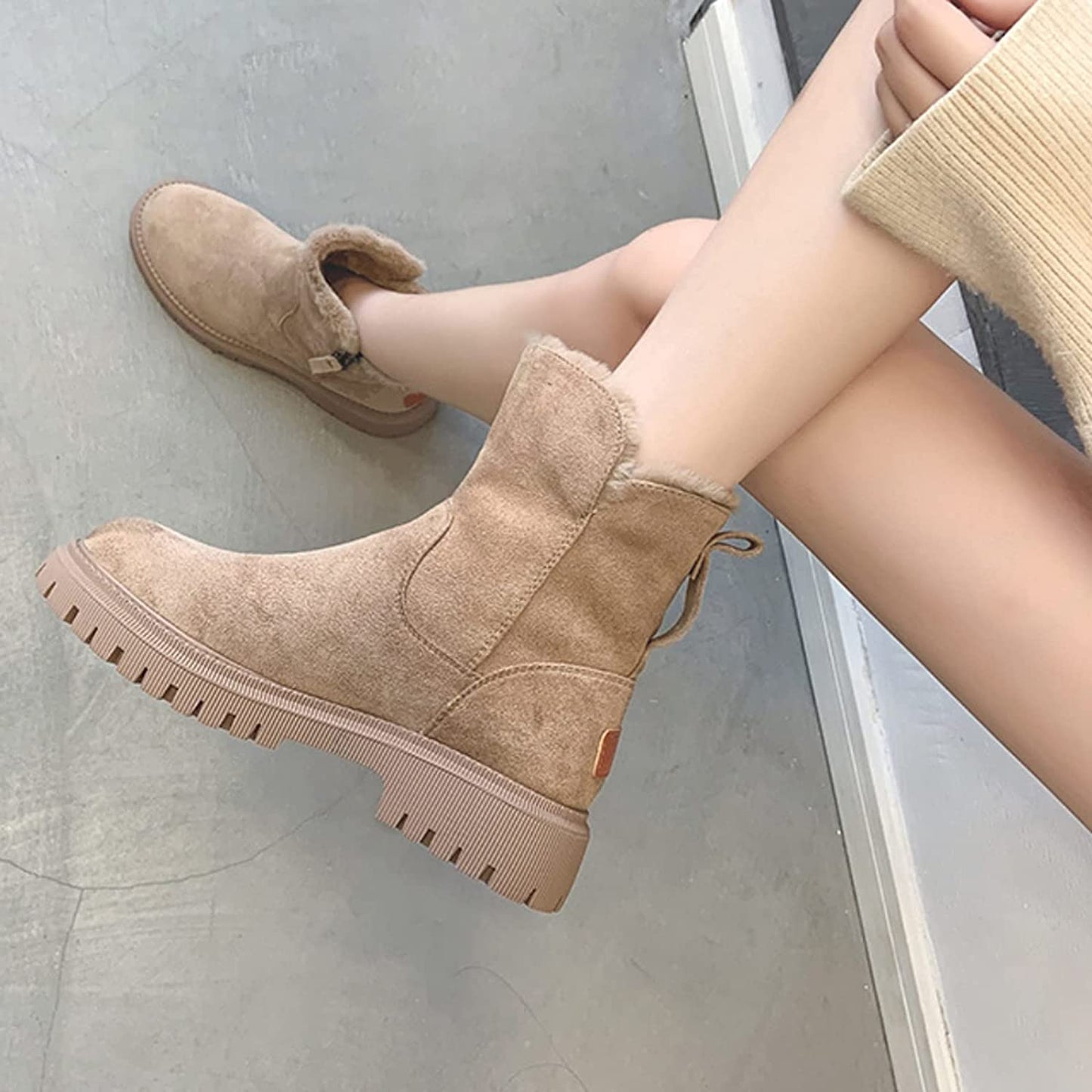 Bottines à Semelle Crantée pour Femme - Image 5