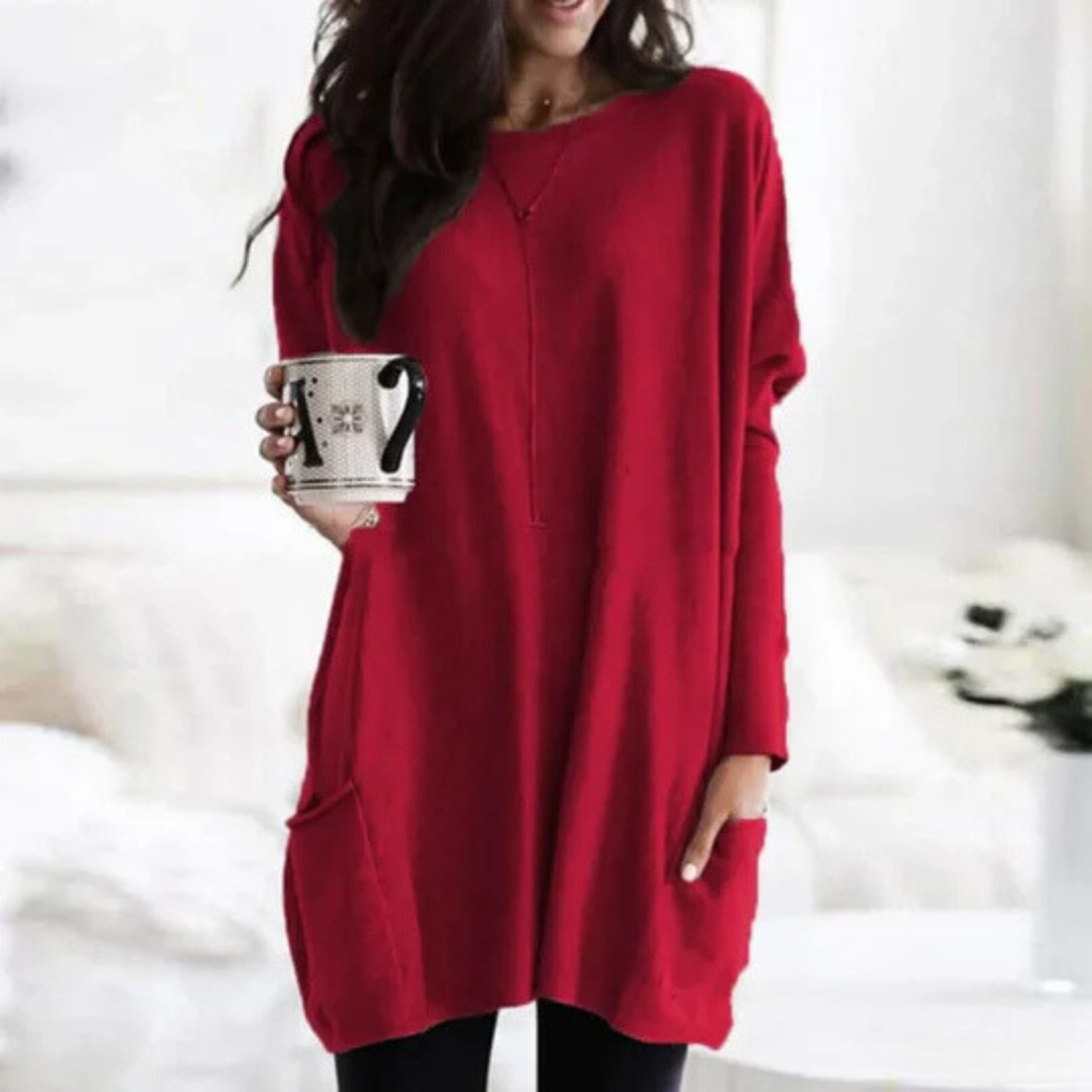 Tunique Femme Oversize Manches Longues - Image 9