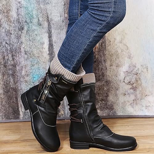 Bottes Mi-Mollet Souples Femme - Image 3