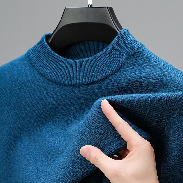 Pull ajusté homme col rond - Image 4