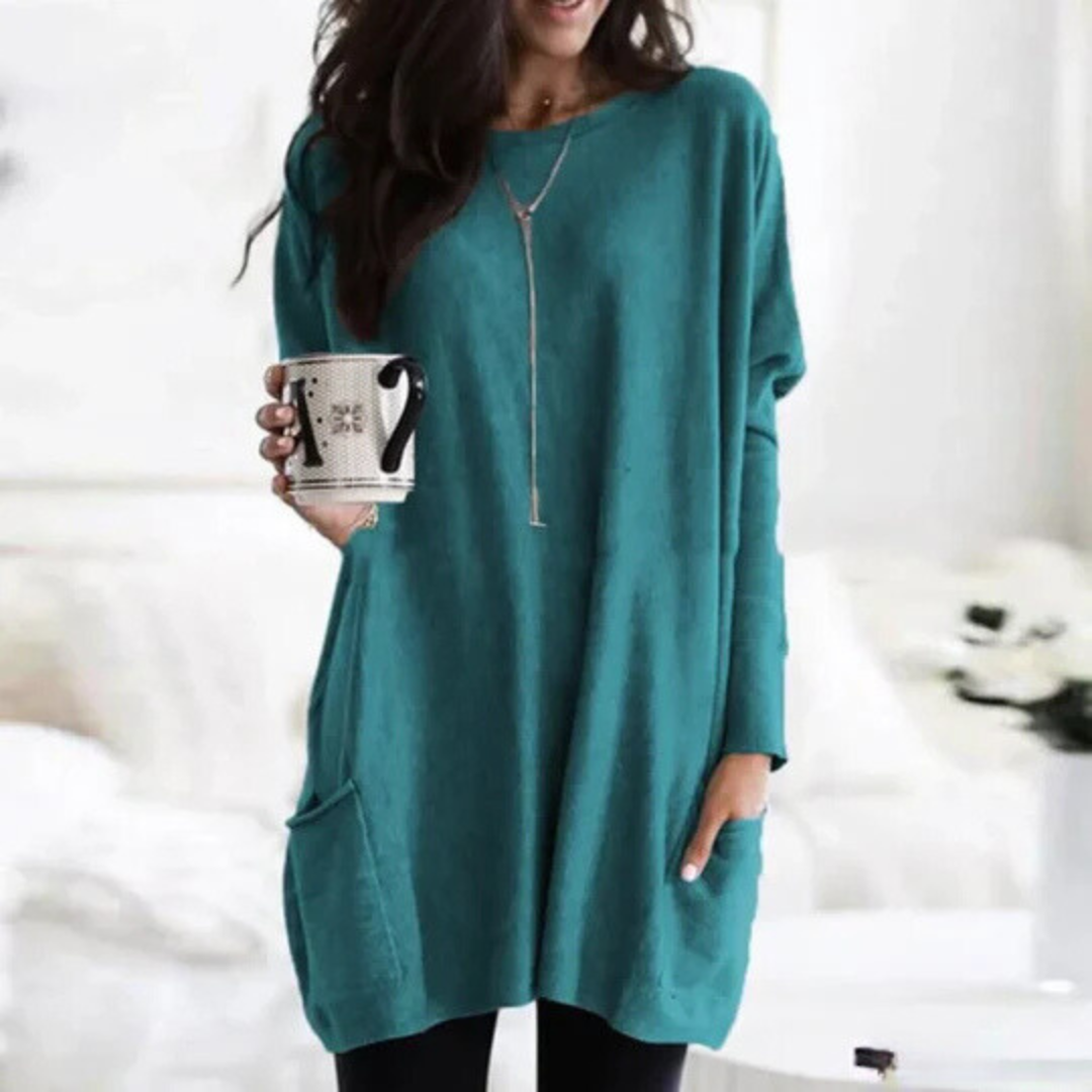 Tunique Femme Oversize Manches Longues - Image 10