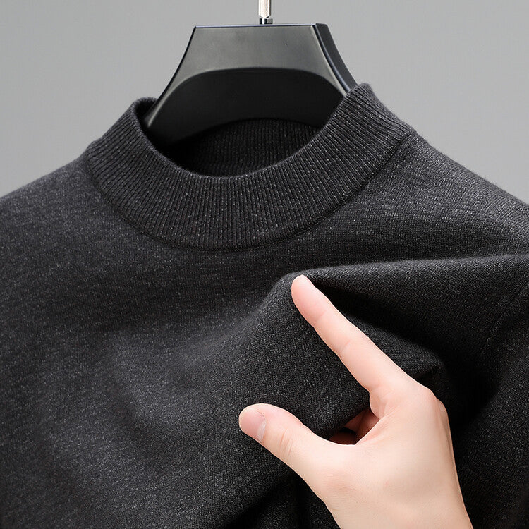 Pull ajusté homme col rond - Image 5