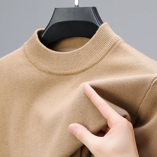 Pull ajusté homme col rond - Image 1