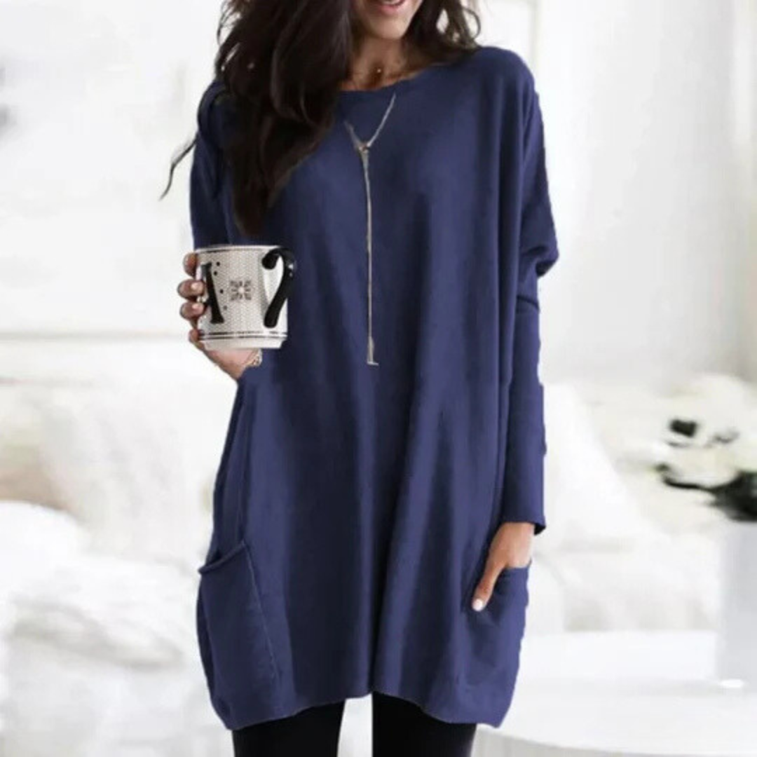 Tunique Femme Oversize Manches Longues - Image 11