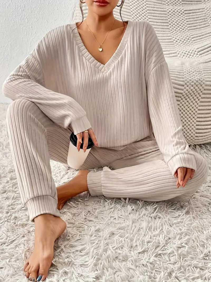 Ensemble d'intérieur pour femme à manches longues - Image 4