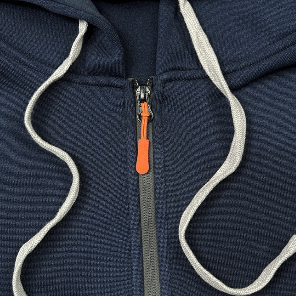 Sweat à Capuche Homme Demi-Zip avec Poche - Image 8