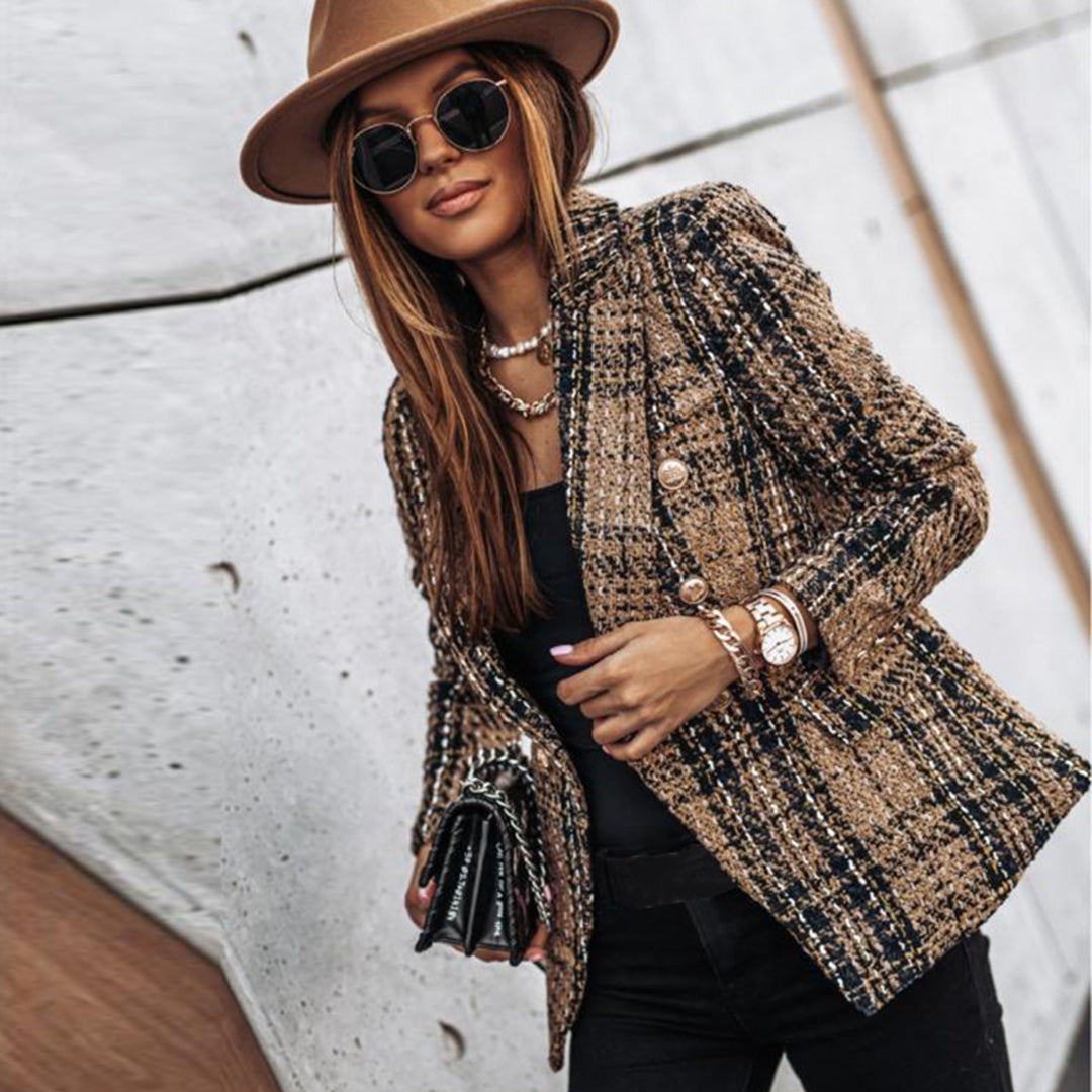 Veste Blazer Croisée Femme - Image 1