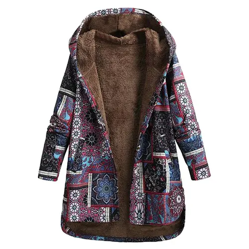 Veste Bohème à Capuche pour Femme - Image 3