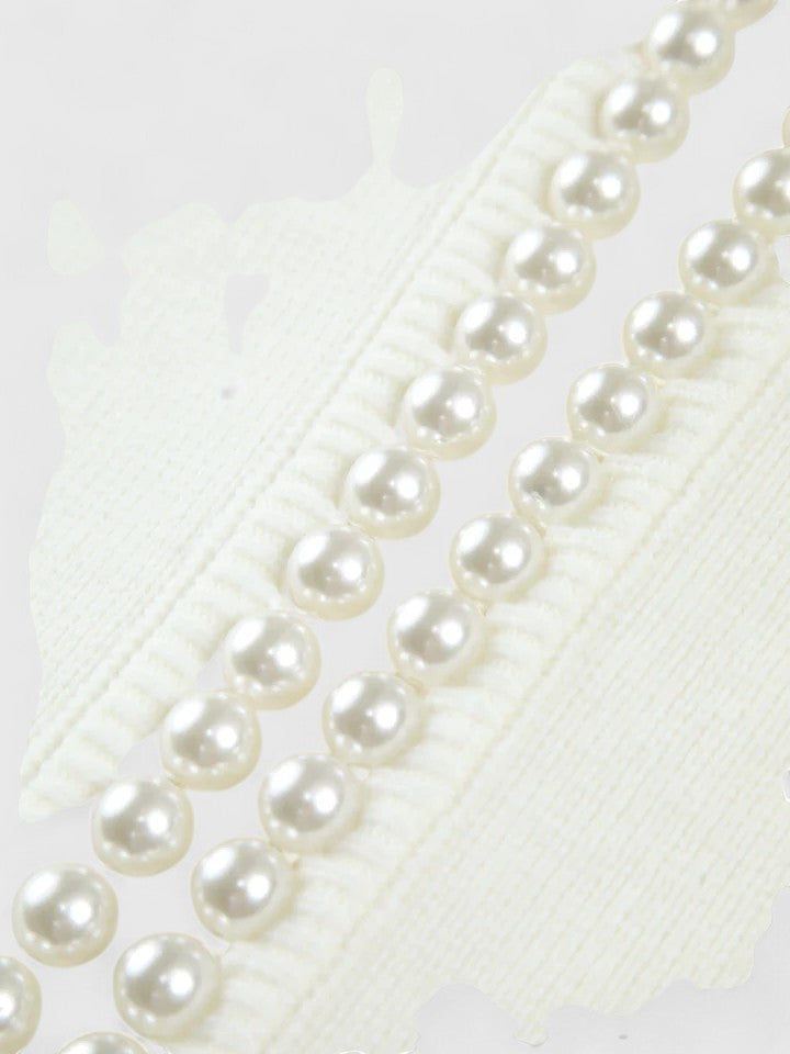 Veste Cardigan Femme Ornée de Perles - Image 11