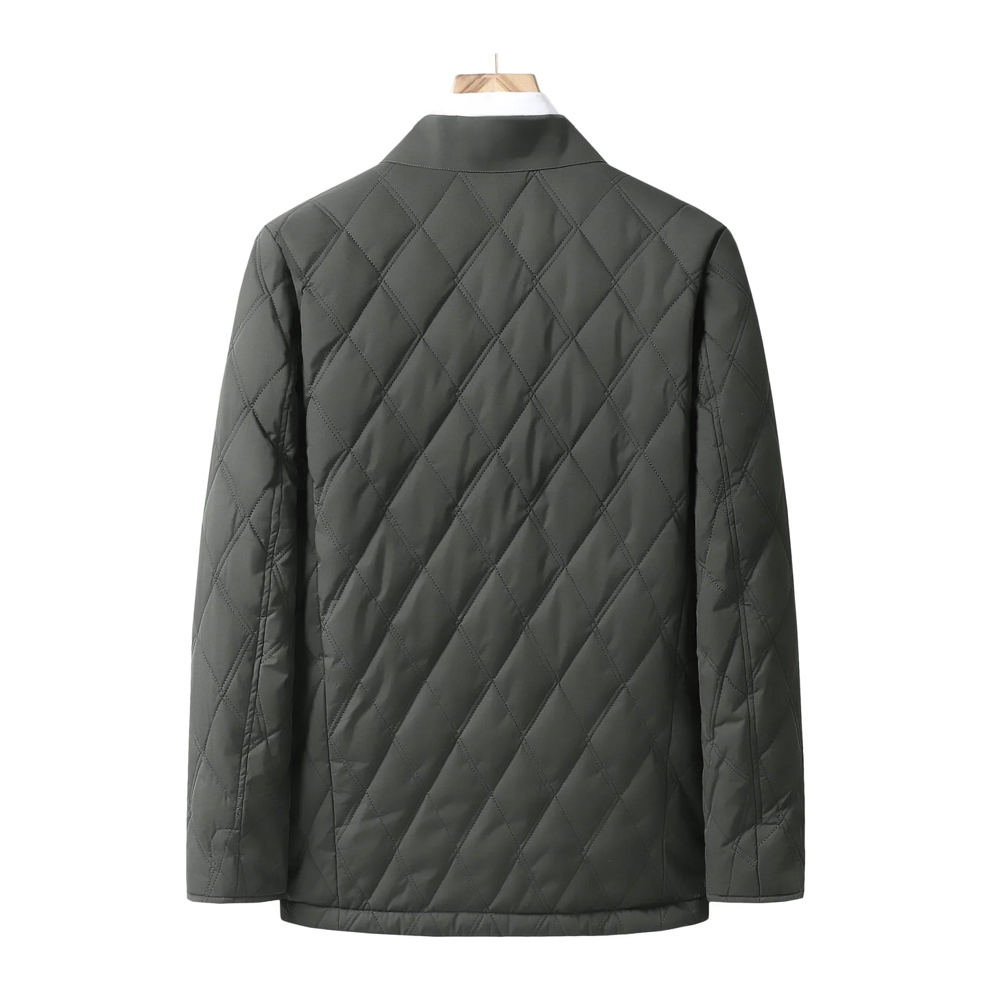 Veste matelassée boutonnée pour homme - Image 3