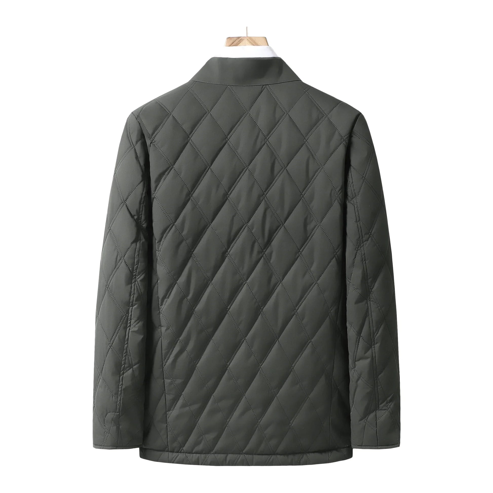 Veste matelassée boutonnée pour homme - Image 3