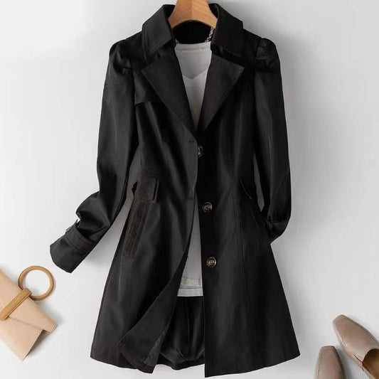 Trench-coat croisé pour femme - Image 1