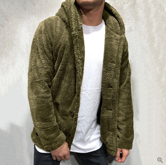 Veste Polaire Boutonnée pour Homme - Image 3