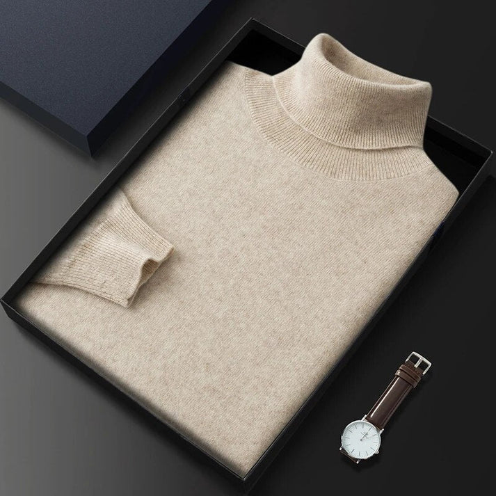 Pull Over Homme Col Roulé - Image 5
