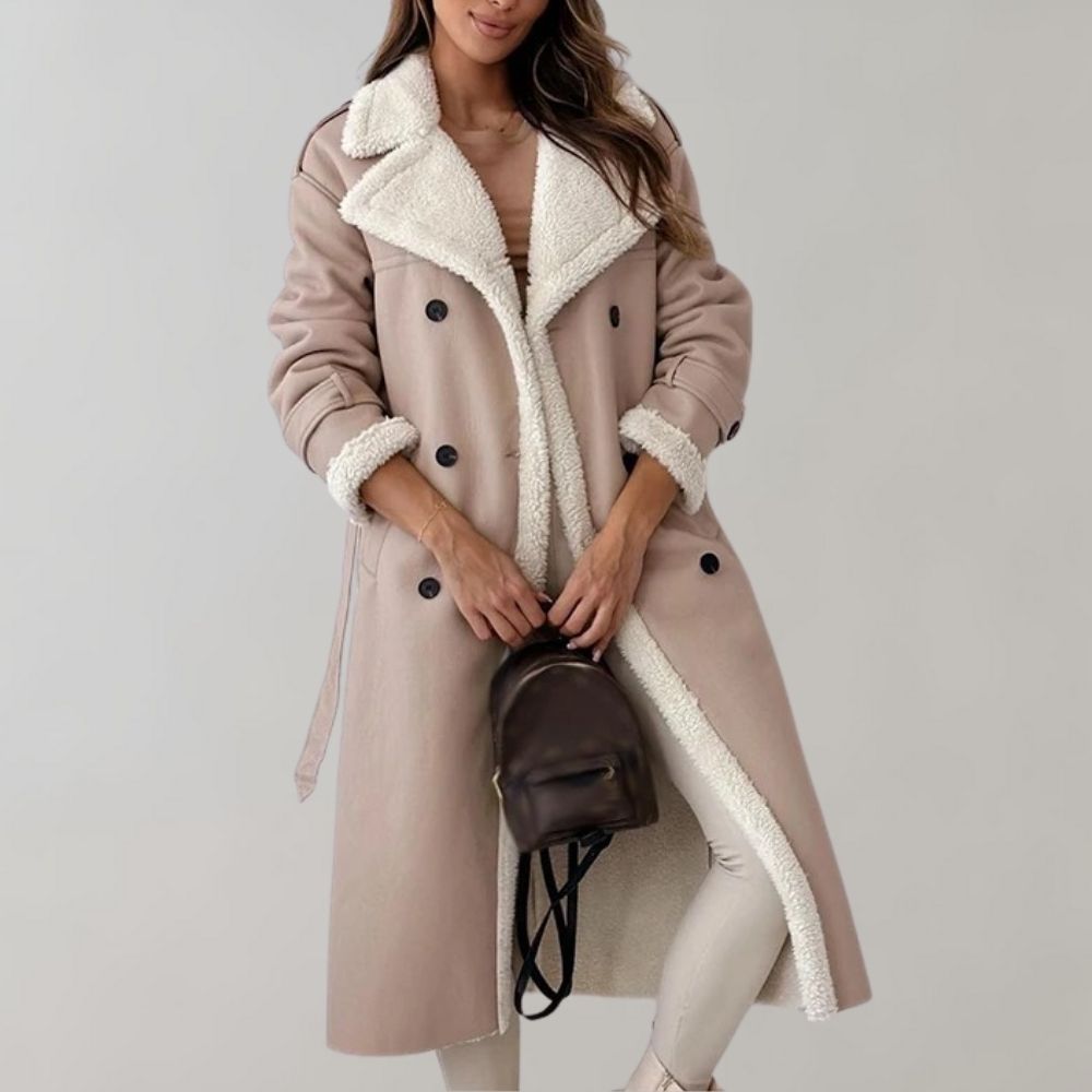Trench-coat croisé pour femme - Image 3