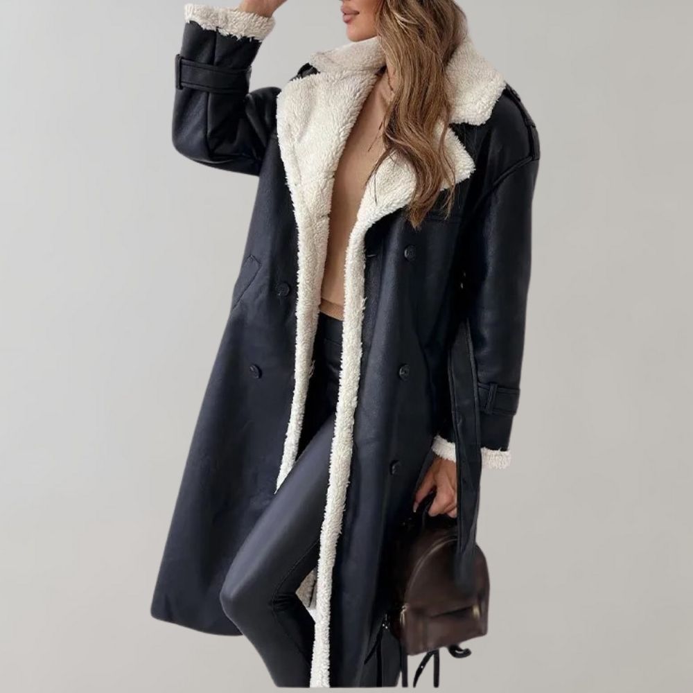 Trench-coat croisé pour femme - Image 5