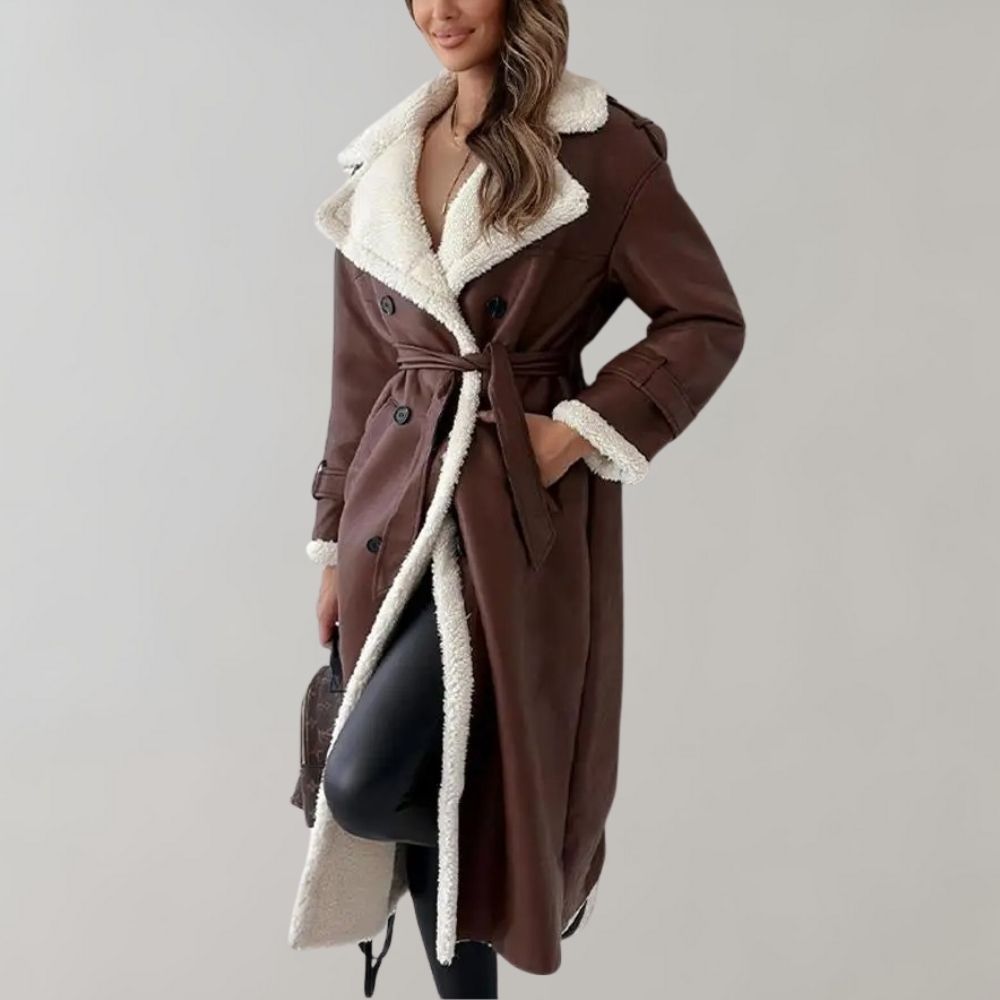 Trench-coat croisé pour femme - Image 4