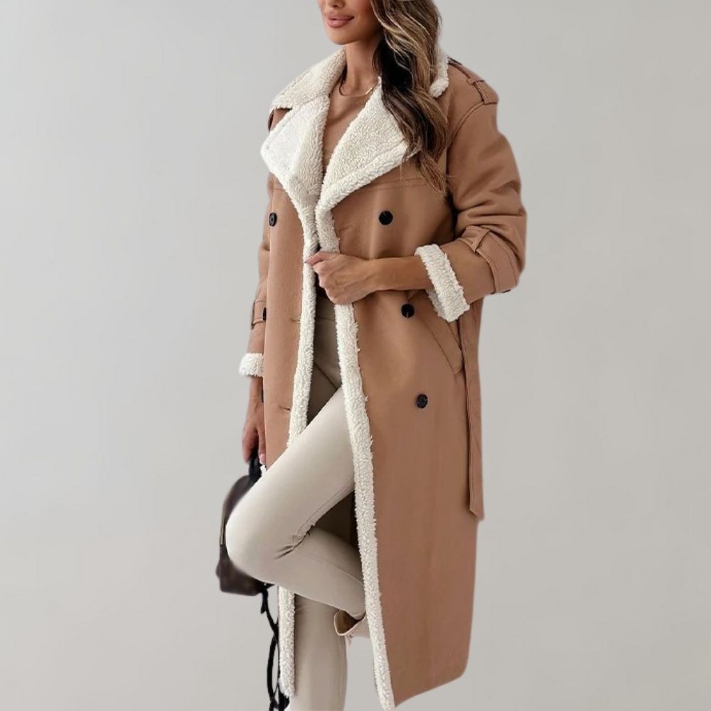Trench-coat croisé pour femme - Image 2