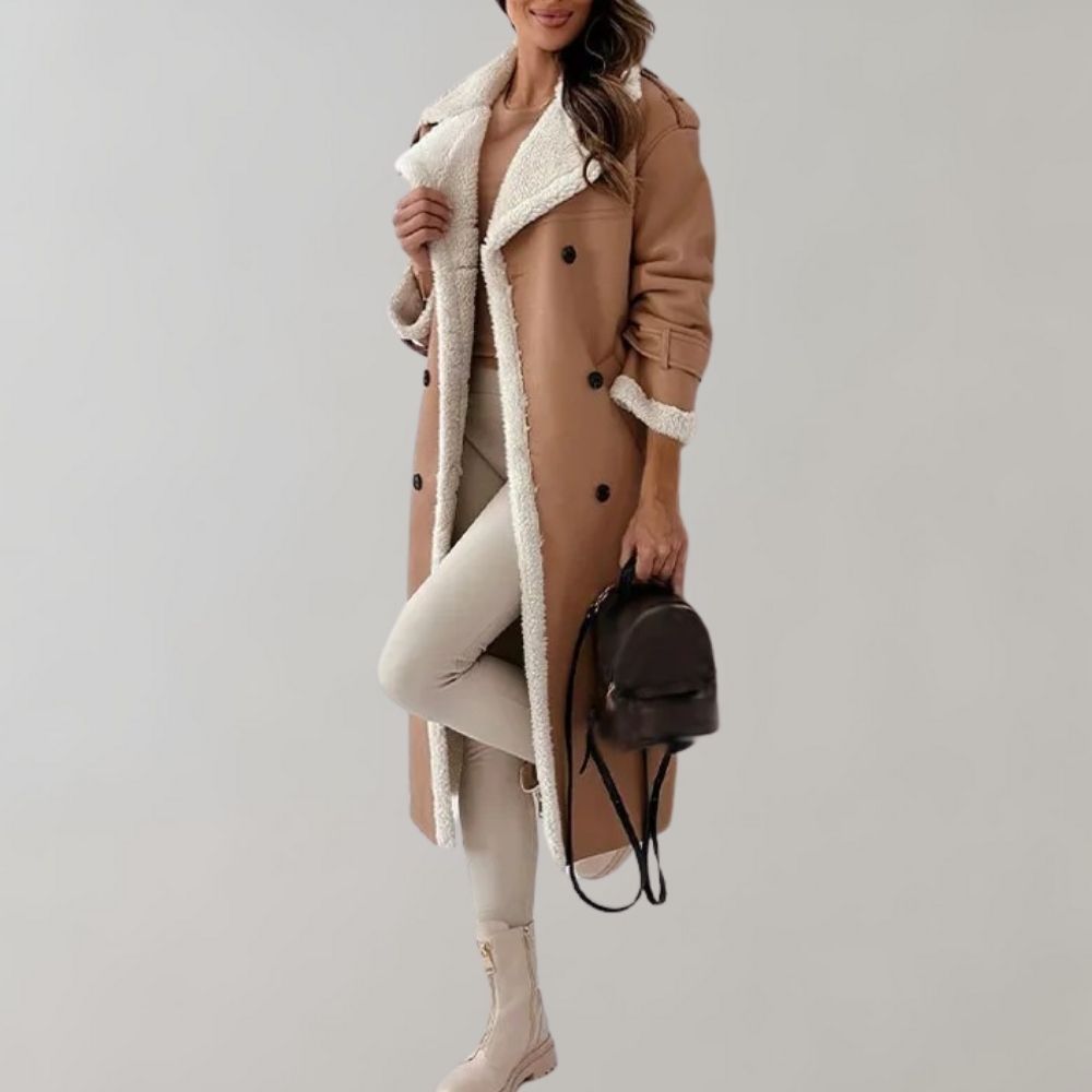 Trench-coat croisé pour femme - Image 7