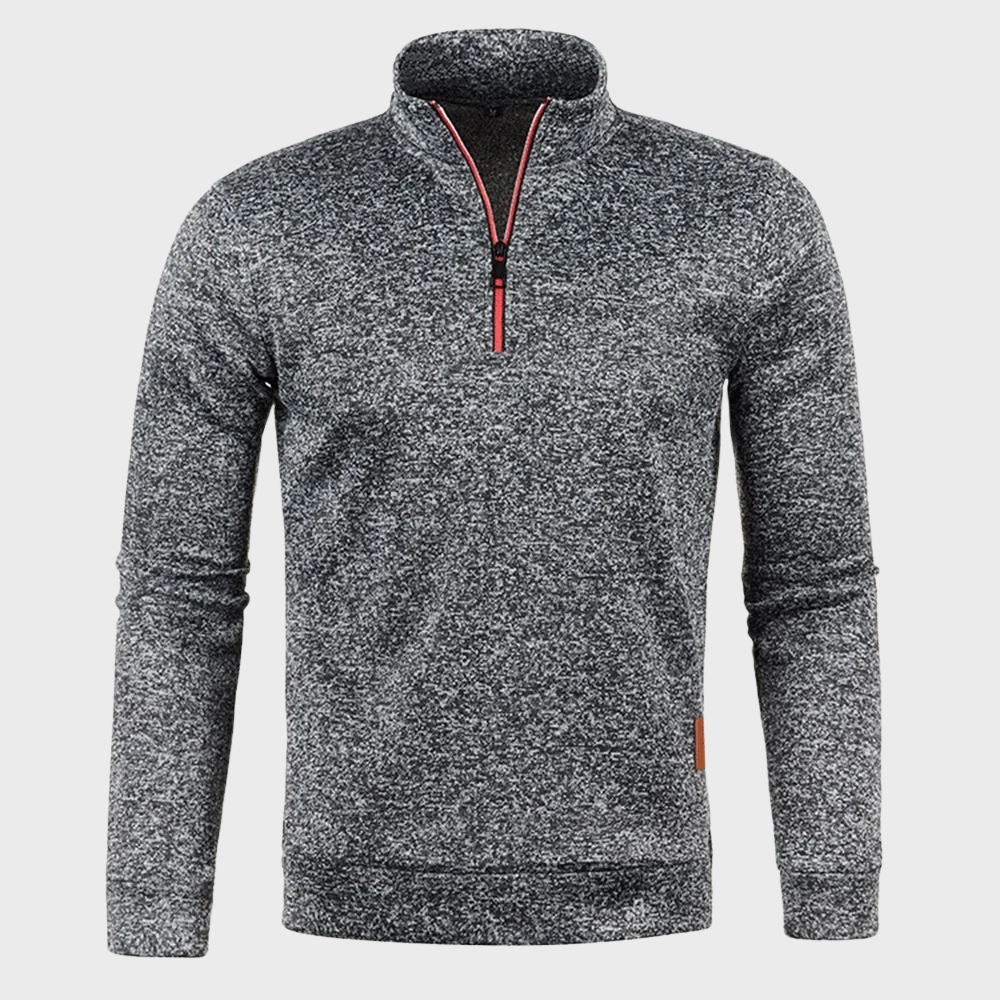 Pull Homme à Fermeture Éclair 1/4 - Image 7