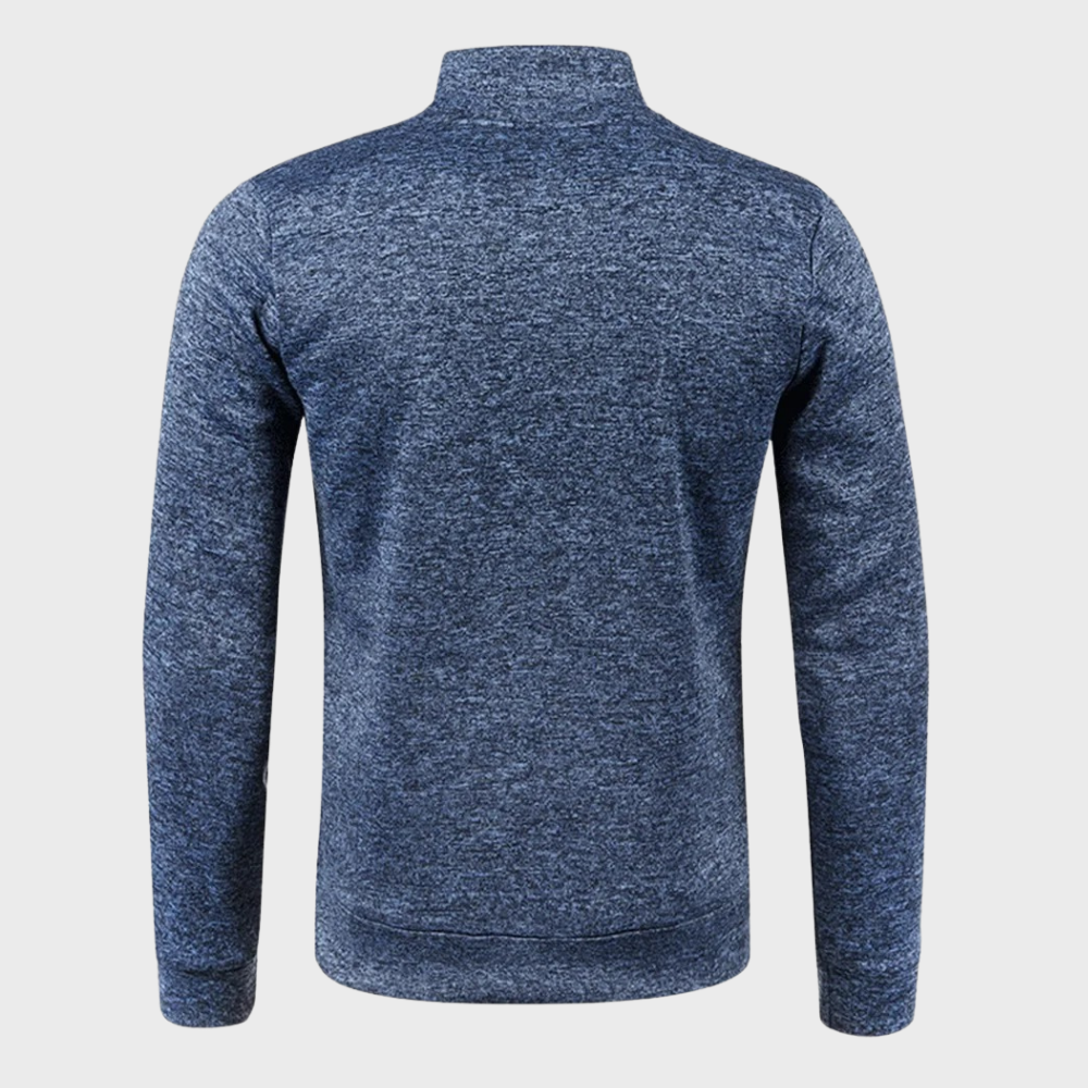Pull Homme à Fermeture Éclair 1/4 - Image 2