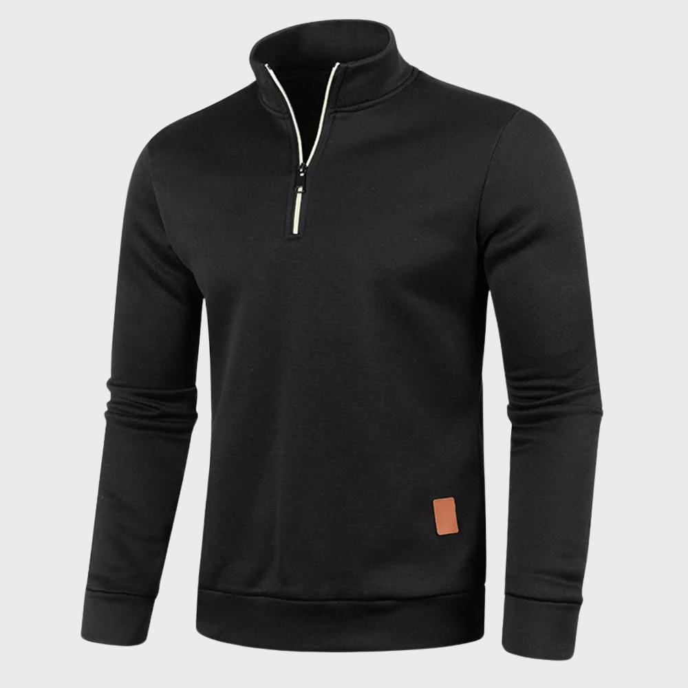 Pull Homme à Fermeture Éclair 1/4 - Image 4
