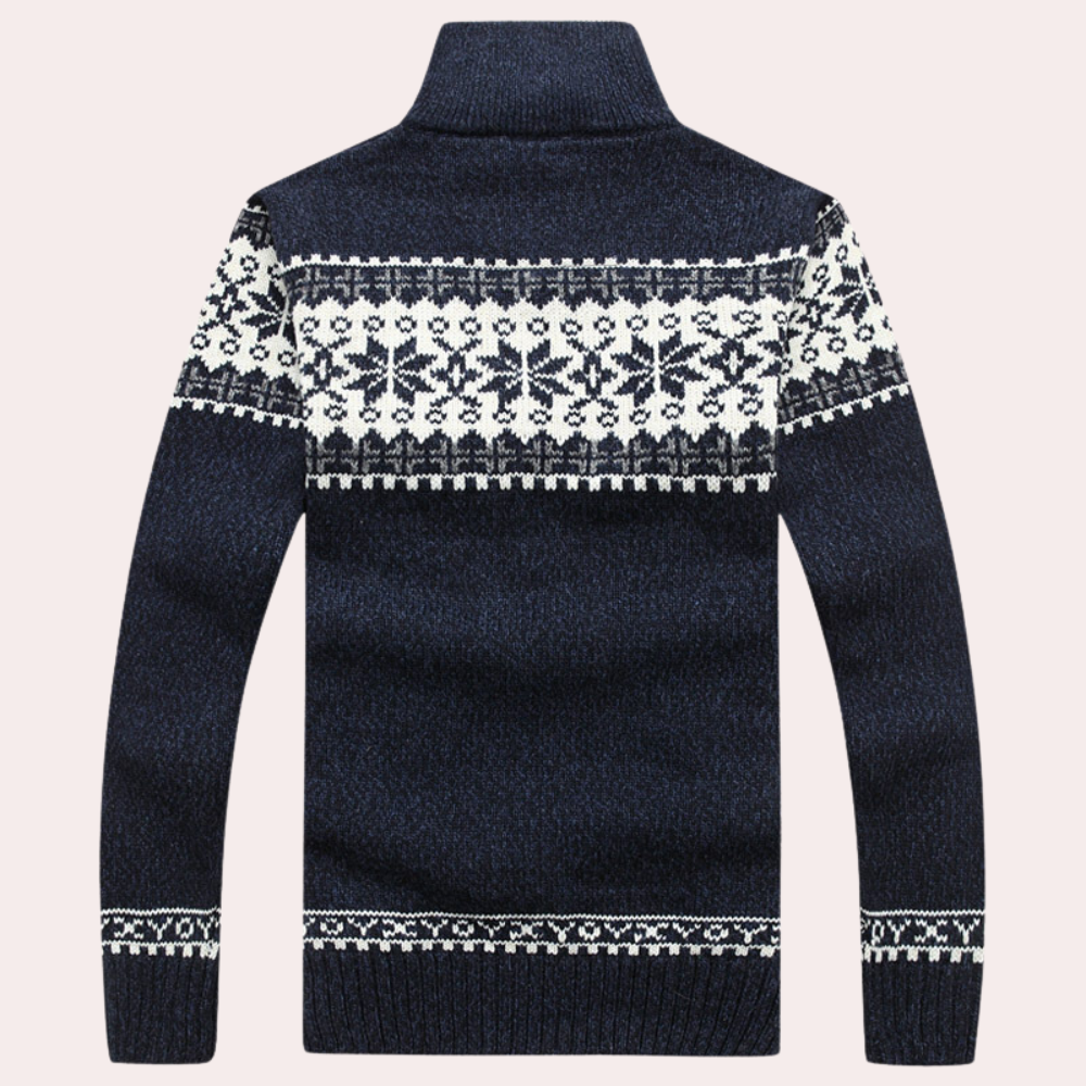 Veste Tricot Zippée Homme - Image 2