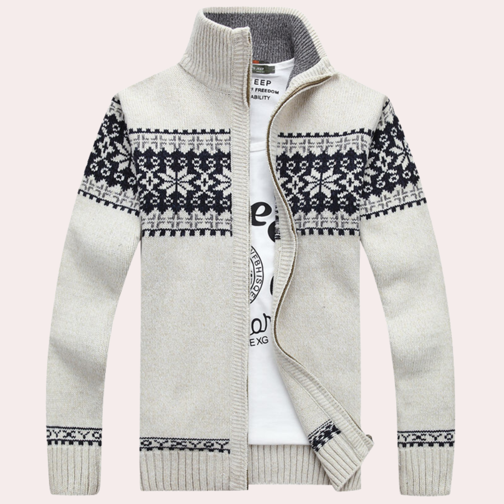 Veste Tricot Zippée Homme - Image 5