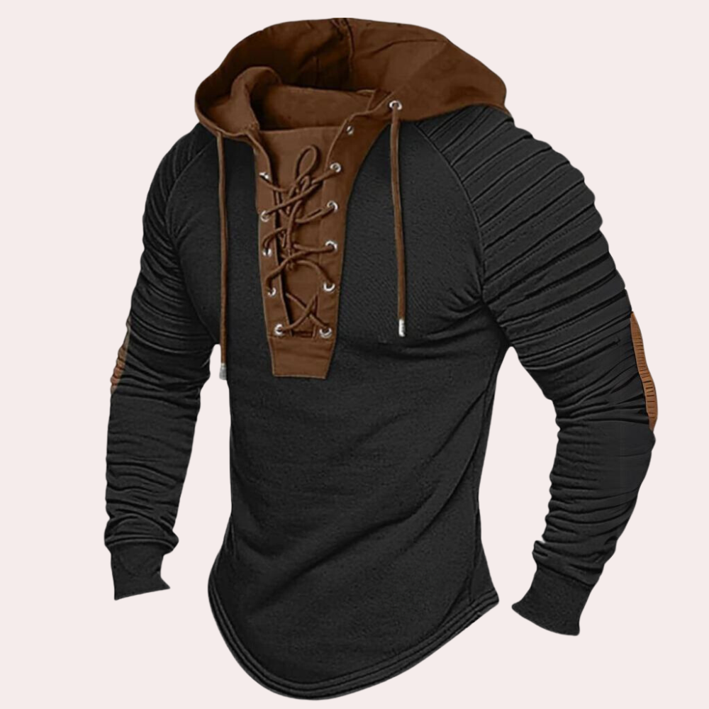 Sweat à capuche lacé pour homme - Image 6