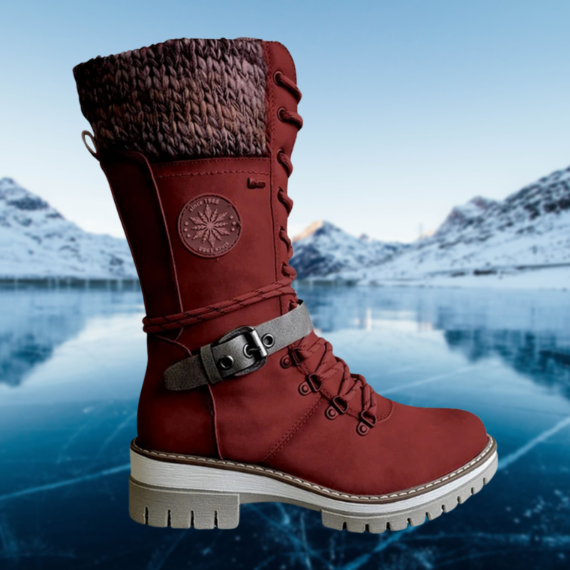 Bottes à lacets pour femmes - Semelle crantée - Image 9
