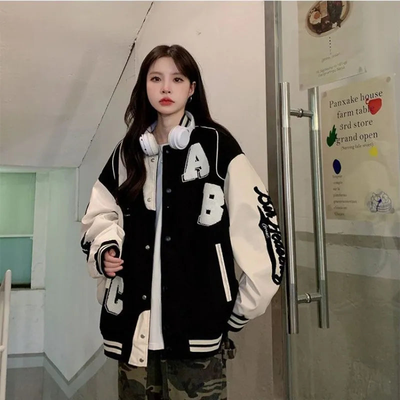 Veste Varsity Oversize Femme - Image 6