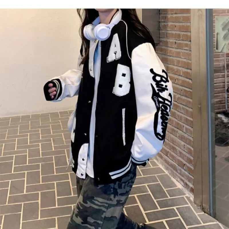 Veste Varsity Oversize Femme - Image 7