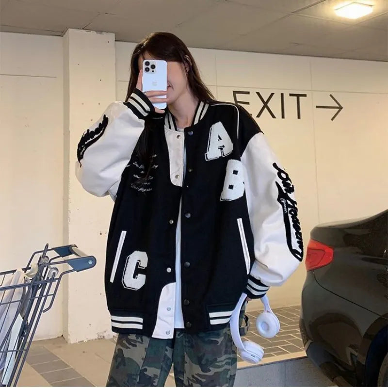 Veste Varsity Oversize Femme - Image 5