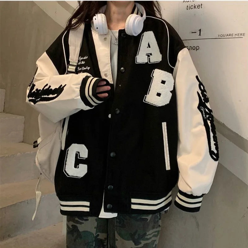 Veste Varsity Oversize Femme - Image 3