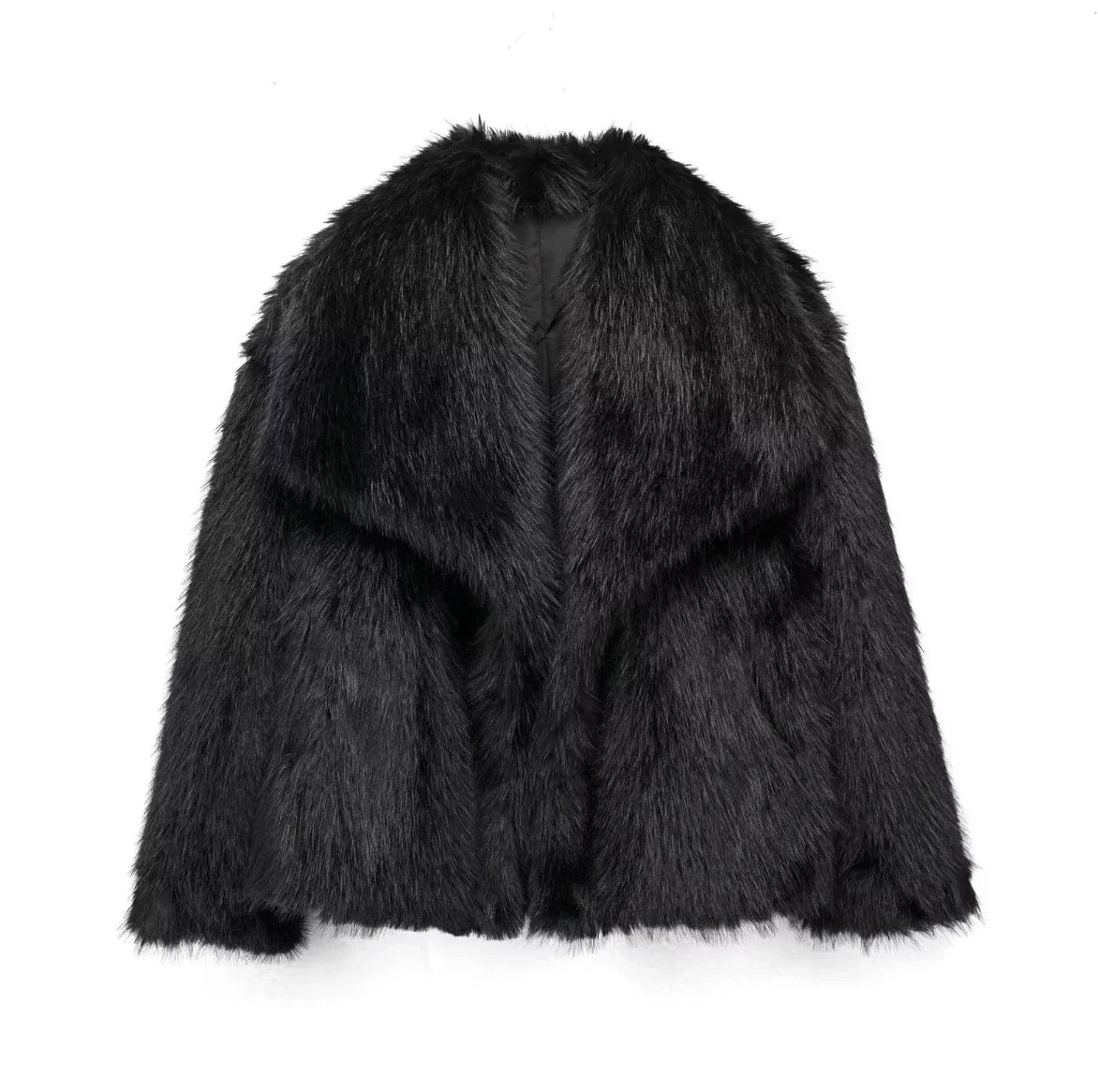 Veste Oversize Femme en Fourrure - Image 11