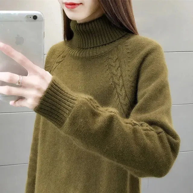 Pull Femme à Col Roulé - Image 6