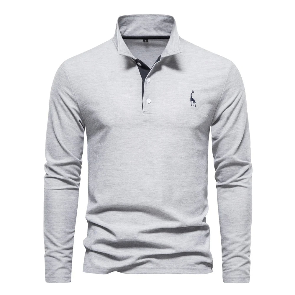 Polo à Manches Longues pour Homme - Image 3