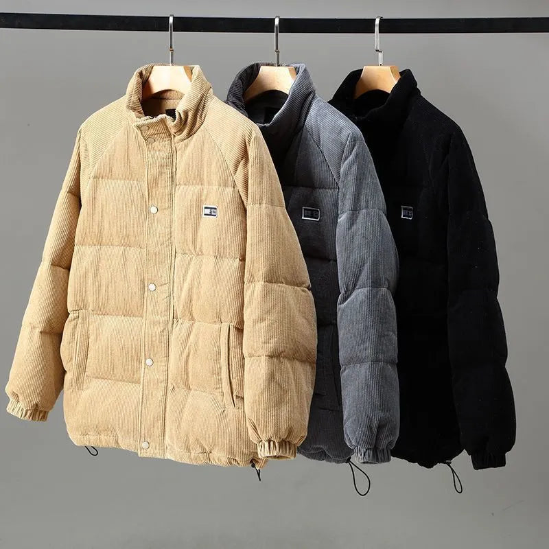 Veste matelassée homme en velours côtelé - Image 5