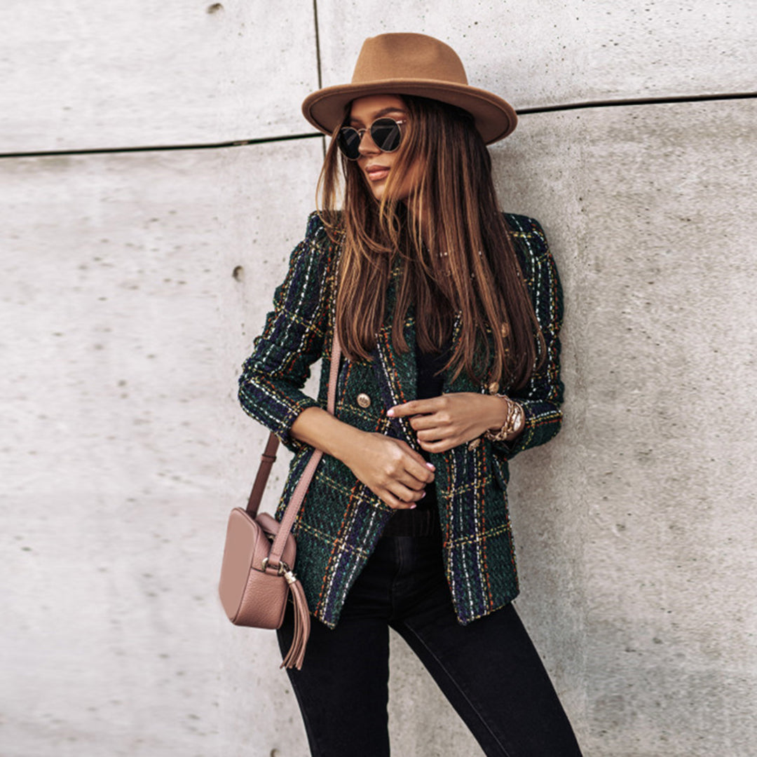Veste Blazer Croisée Femme - Image 2