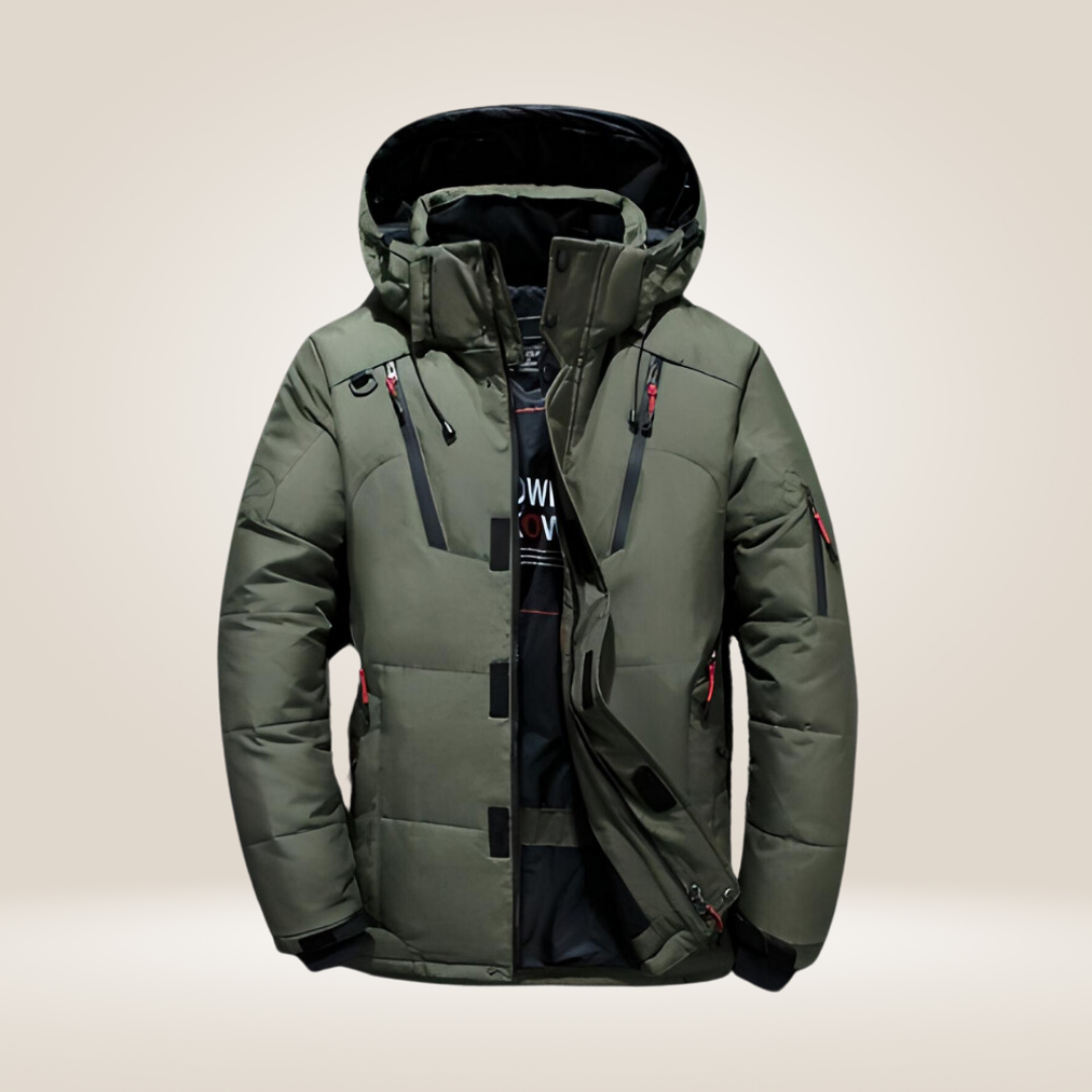 Veste matelassée à capuche pour homme - Image 4