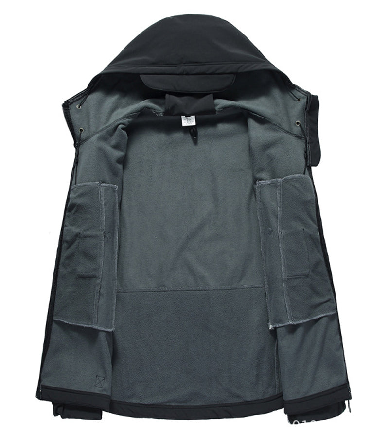 Veste Tactique à Capuche pour Homme - Image 10
